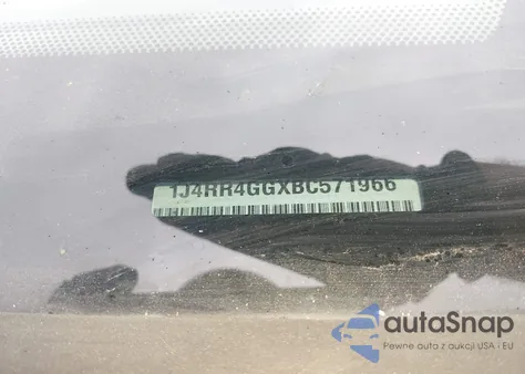 2011 Jeep Grand Cherokee Laredo из США, поврежденный, VIN 1J4RR4GGXBC571966